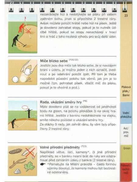 Pravidla golfu - praktická příručka