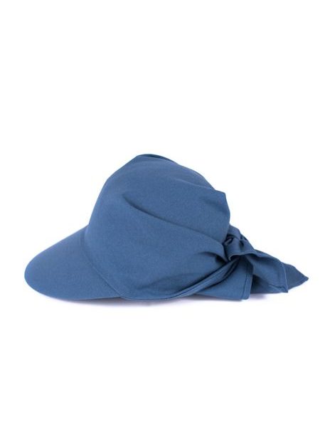 Kšilt s vázáním tmavě modrý