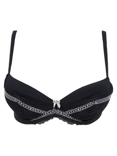 Podprsenka plunge CHANGE Sally černá