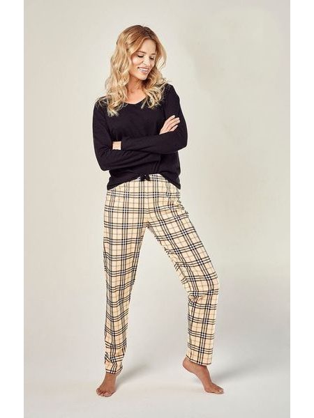 Dámské pyžamo Abigail černé