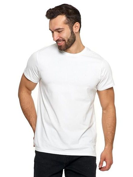 Pánské triko Slim fit premium bílé