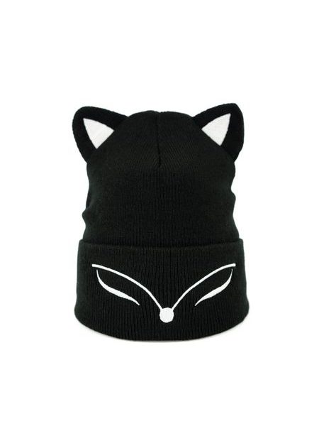 Zimní čepice pro děti bílá