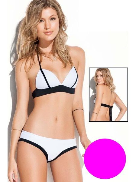 Dámské dvoudílné plavky PHAX Mursi Neon Pink