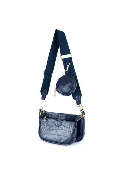 Kabelka Luisa 3v1 modrá