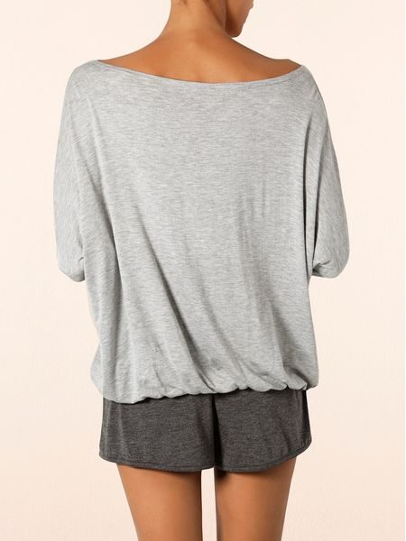 Dámské triko BRITNEY SPEARS Jersey Lounge světle šedé