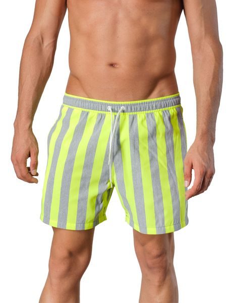 Pánské plavky GERONIMO 1402P1 neon yellow
