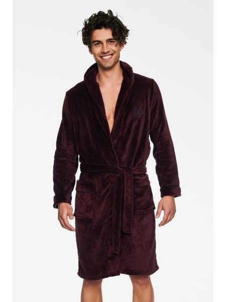 Pánský župan Trick vínový