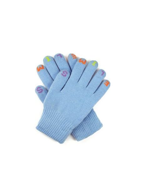 Dětské rukavice na zimu světle béžové