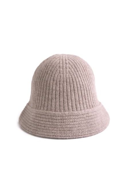 Vlněný klobouk - béžový