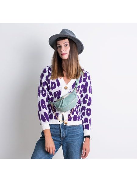 Dámský klobouk vlněný šedý