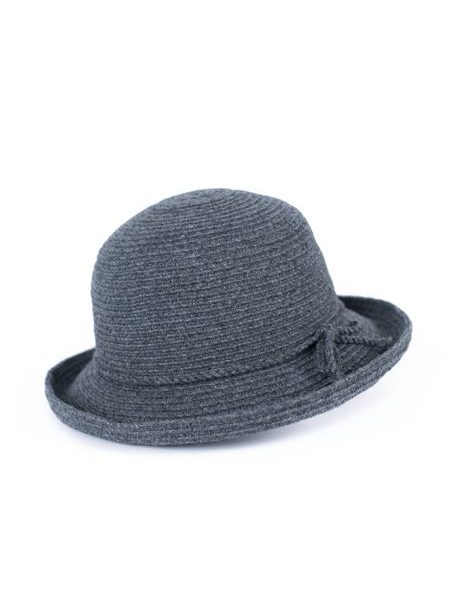Klobouk letní šedý