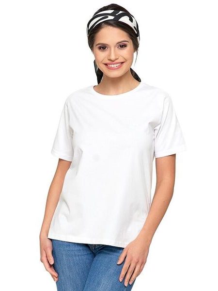 Dámské triko Regular premium bílé