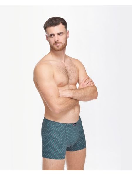 Boxerky kratší nohavička - Černá