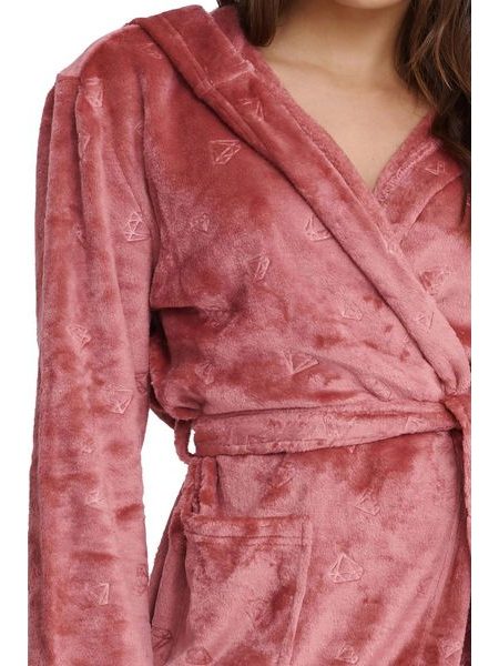 Dámský župan 41066 Glossy pink