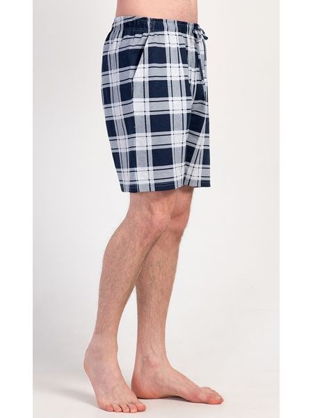 Pánské pyžamové šortky Edvard - tmavě modrá