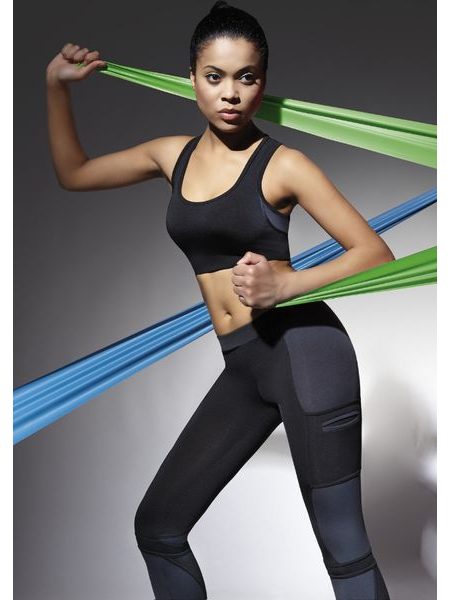 Dámský fitness top BAS BLEU Teamtop 30 černá