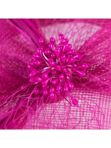 Dámský fascinátor žlutý