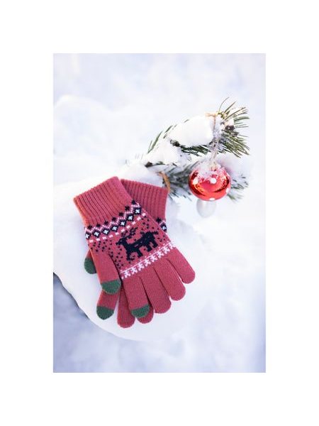 Rukavice - růžová