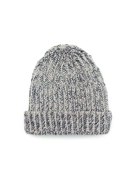 Dámská módní čepice černo-bílá