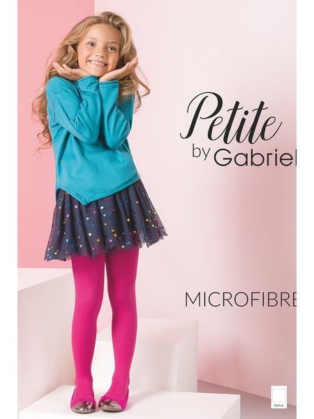 Dětské punčocháče 740 Microfibra white