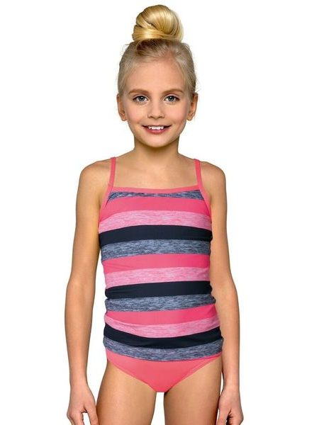 Dívčí plavky tankiny Isabelka proužky