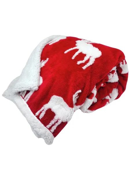 Vánoční set beránková deka Los, čaj a difuzér