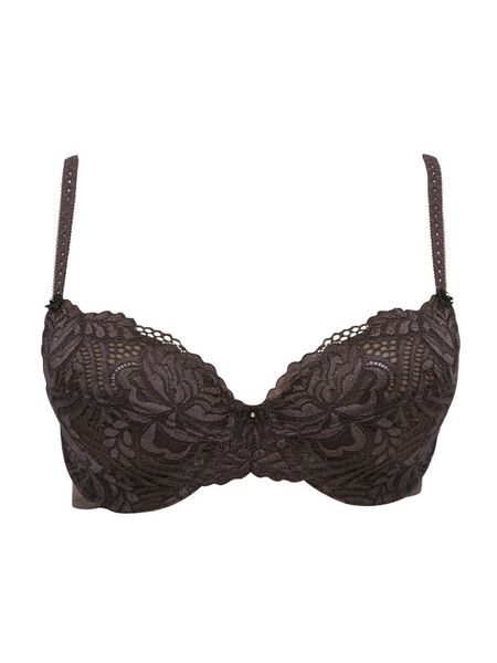 Nevyztužená podprsenka s kosticí CHANGE Linda Full Cup Dark Chocolate