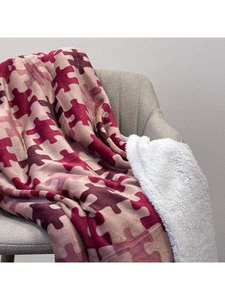 Vánoční set deka puzzle, difuzér a vonné jíly