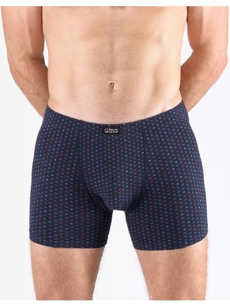 Pánské boxerky s delší nohavičkou nadměrné, šité, s potiskem 74174 - lékořice brandy