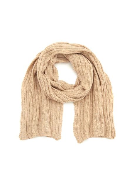 Krémová dlouhá šála