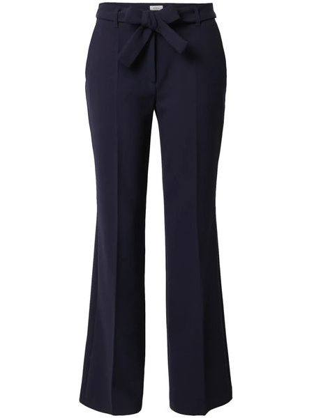 Dámské látkové kalhoty s.Oliver modré