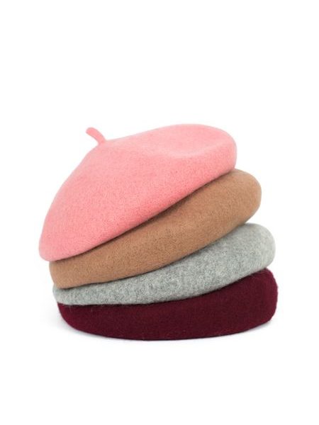 Beret šedá Láska v Paříži