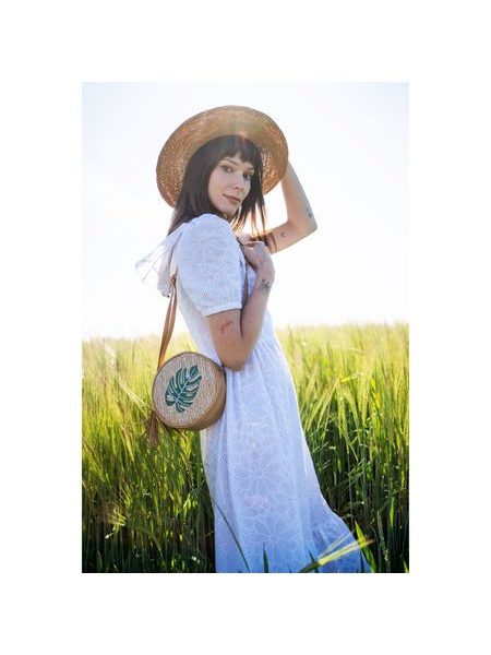 Letní přírodní kabelka