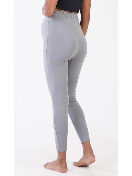 Dámské mateřské elastické kalhoty Julie - šedá