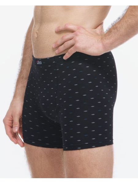 Boxerky s delší nohavičkou - Tmavý popel
