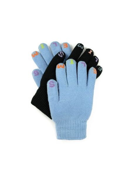 Dětské rukavice na zimu světle béžové