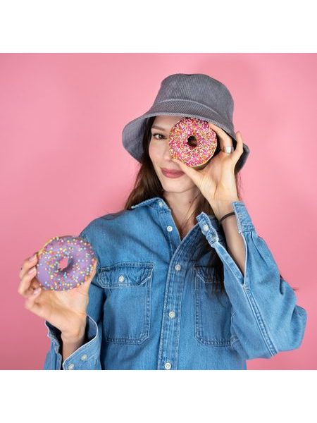 Dámský klobouk světle růžový