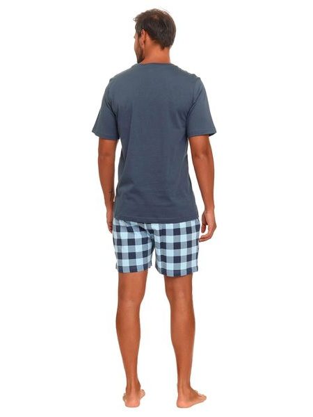 Pánské pyžamo 4416 deep blue