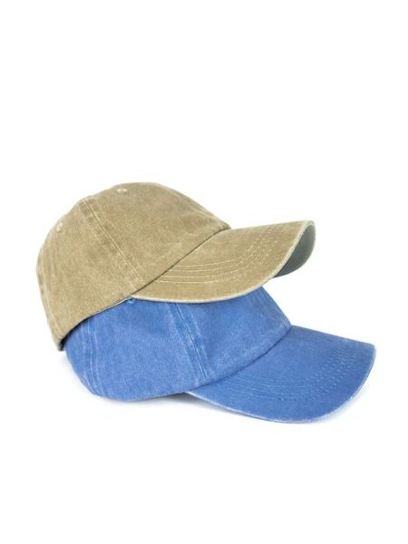 Letní šedá čepice s kšiltem