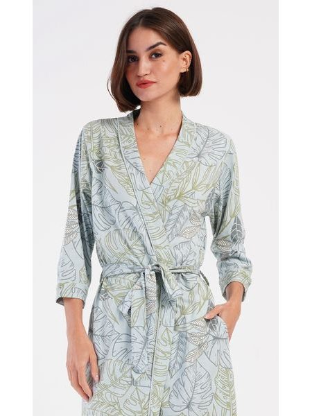 Dámský župan krátký Sofie - šedá