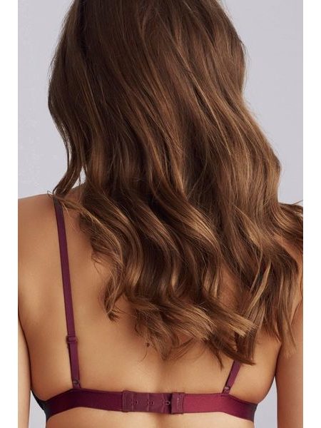 Podprsenka Britney Spears Endine tmavě červená