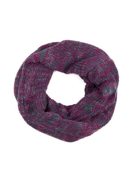 Melanžový zimní tunel fialový