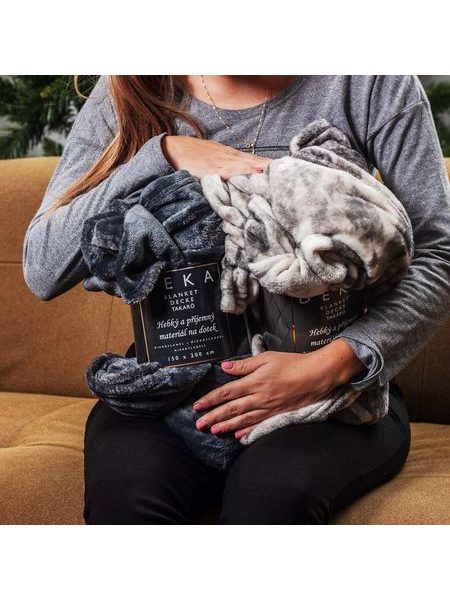 Deka 150x200 cm, Květina