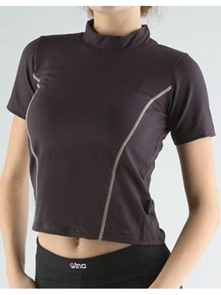 Dámské tričko s krátkým rukávem, krátký rukáv, šité 98005P - melta písková