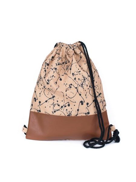 Vak na záda v hnědé barvě