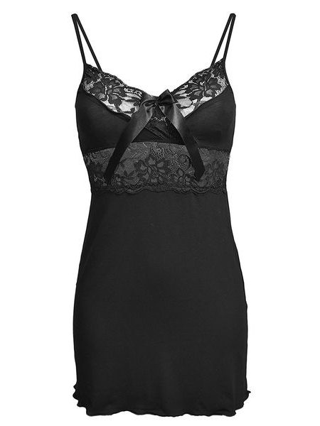 Dámská košilka s krajkou DKAREN Ines černá