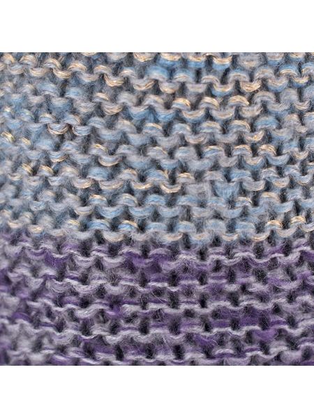 Pletená čepice, fialová