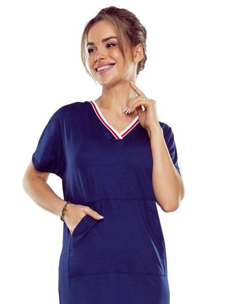 Noční košile Fleur blue