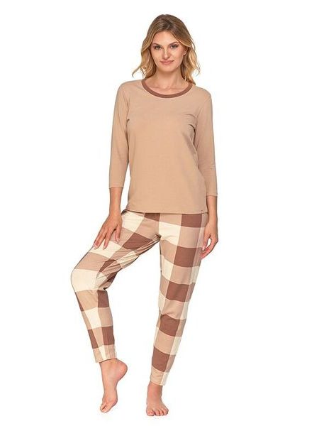 Dámské pyžamo Choco béžové