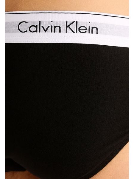 Pánské slipy CALVIN KLEIN Modern Cotton Stretch 2 pack NB1084A černá